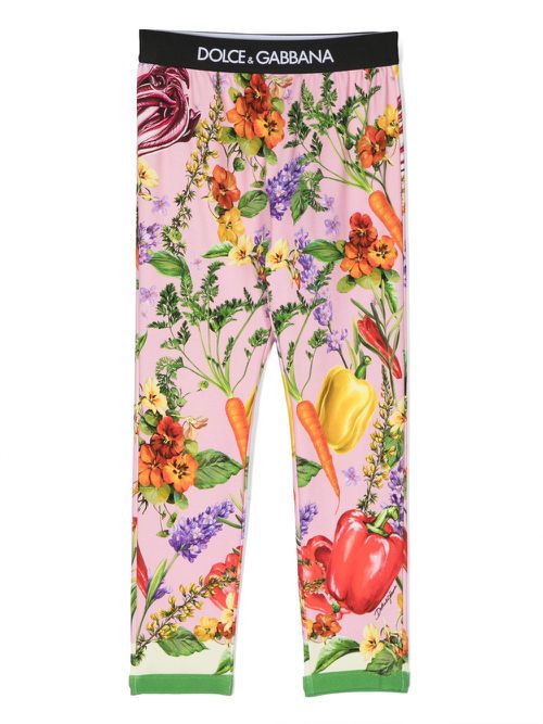 Logo-waistband cotton-blend trousers - Pink