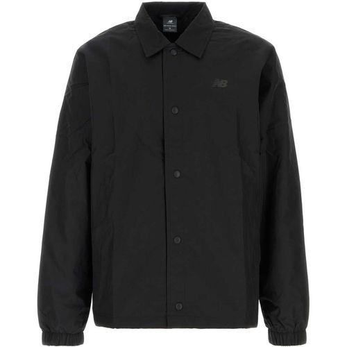 New Balance Black Polyester Jacket