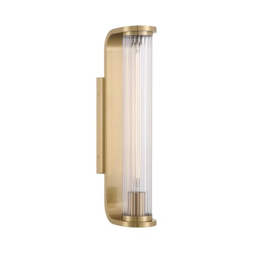 Aged Brass LED Wall Sconce from the Jarvis Collection