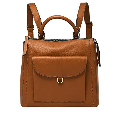 Fossil Women's Parker Leather Mini Backpack Purse Handbag