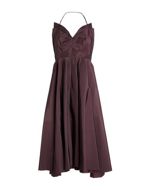 Woman Midi dress Plum Size 4 Polyamide