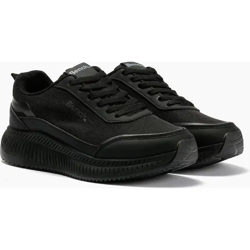 Men's Bench Doverstone Men's All Black Trainer
