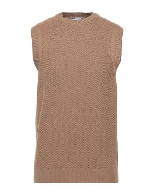 Jacob Cohёn Man Sweater Camel Size S Virgin Wool