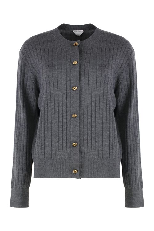 Ribbed Wool Cardigan