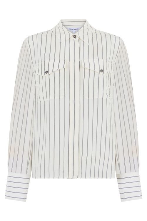 Long-Sleeve Striped Shirt