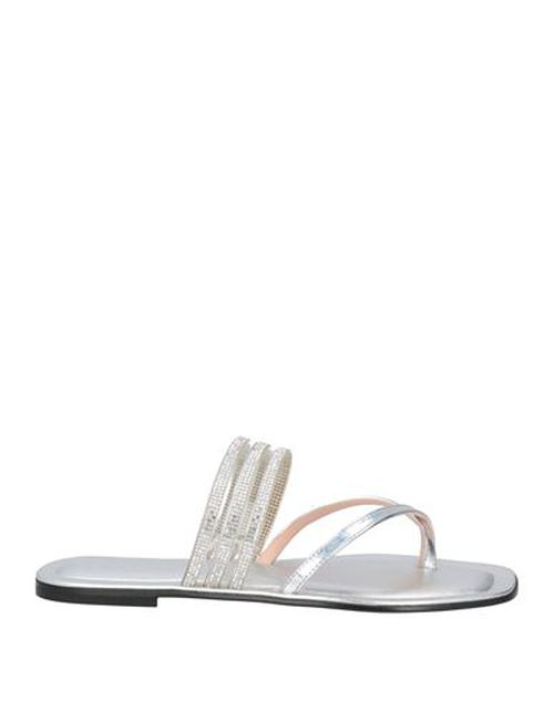 Woman Thong sandal Silver