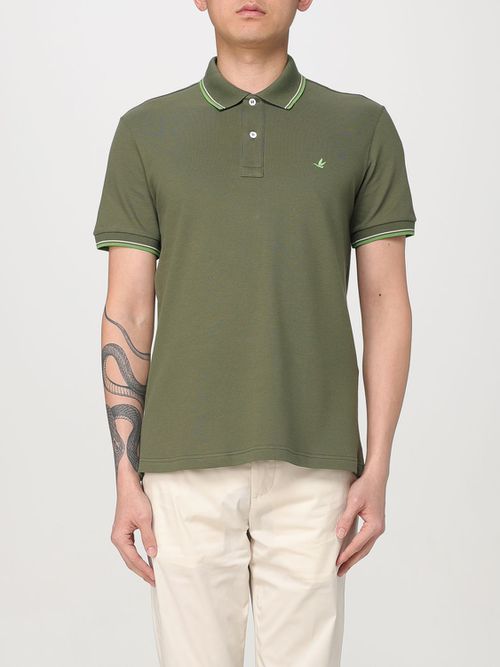 Polo Shirt Men color Military