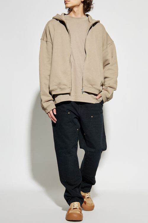 T-shirt With Logo, Men's, Beige
