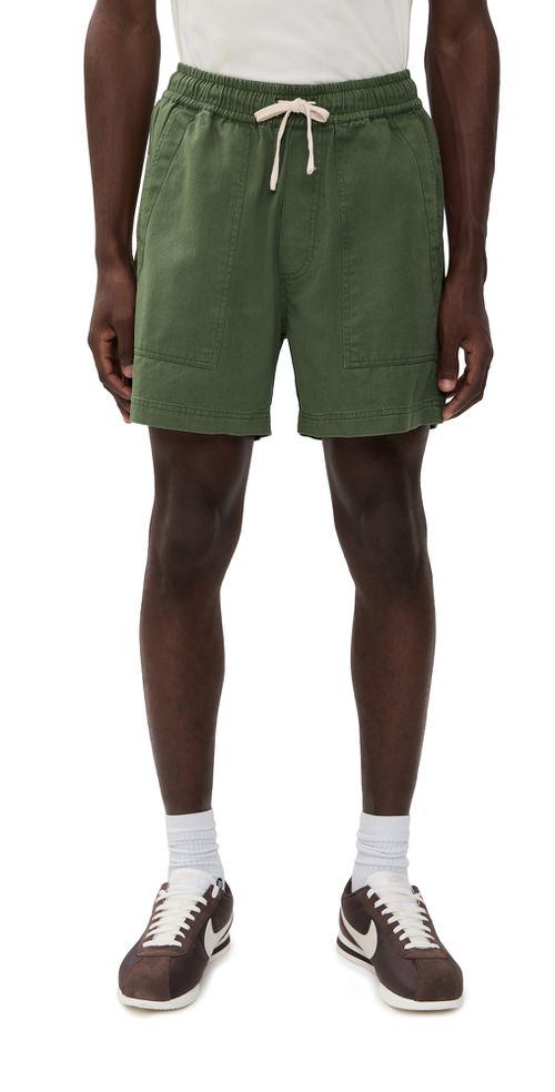 Twill Shorts Green