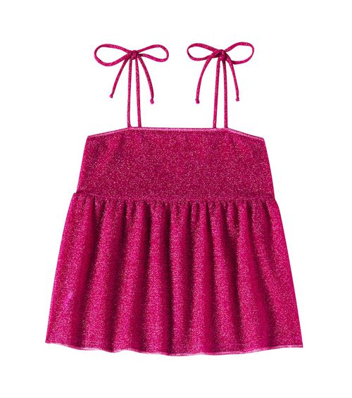 Oséree Kids Lumière lamé top