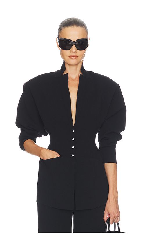Helsa Louisse Structured Blazer in Black. - XS also in