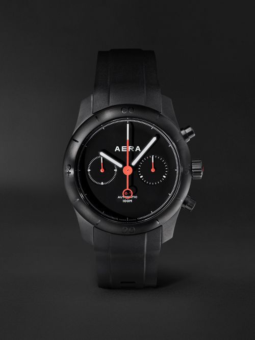 C-1 Chrono Automatic Chronograph 42mm Stainless Steel and Scuba Watch, Ref. No. C-1 Shadow