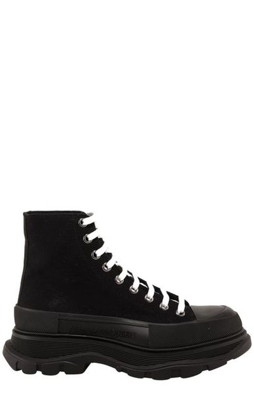 Alexander McQueen Tread Glatte Schnürstiefel