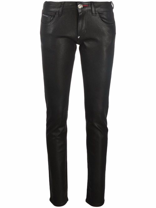 Iconic Plein slim-fit jeans - Black