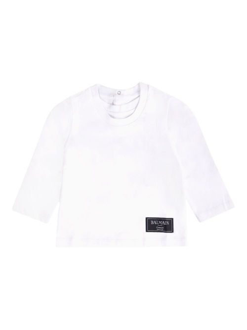 Logo-patch T-shirt - White