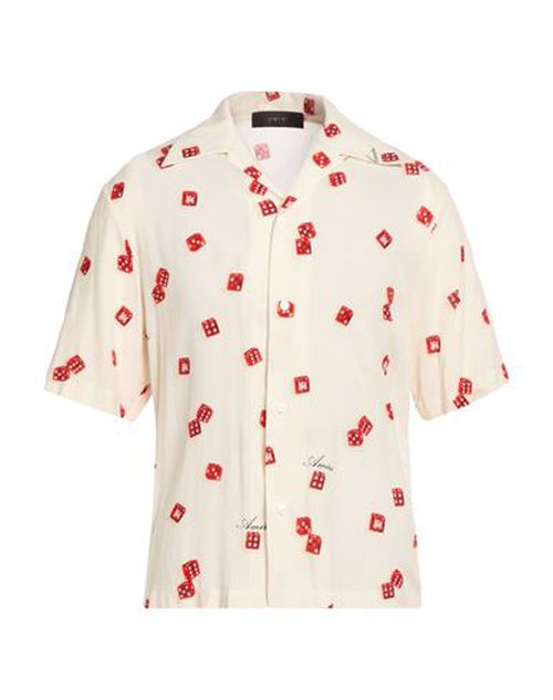 Man Shirt Off white Size L Viscose
