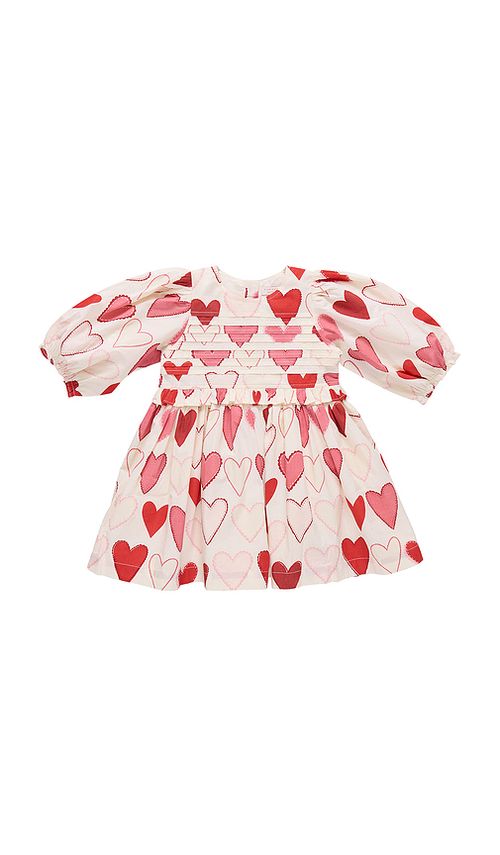 Pink Chicken Girls Renee Dress in White. 4. Also
