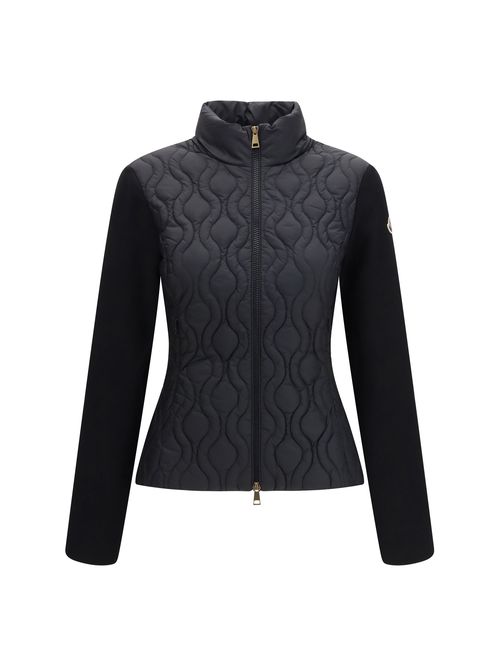 Quilted Cotton Jacket — Black