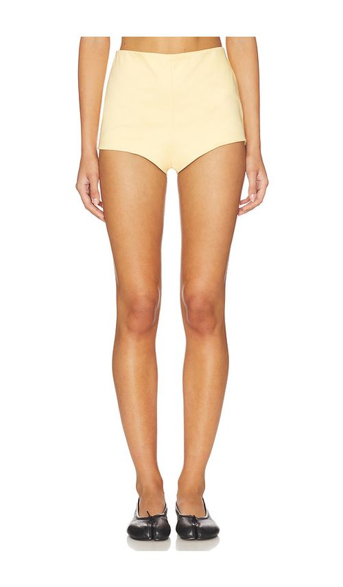 Milkwhite Shorts in Yellow. - M also in L