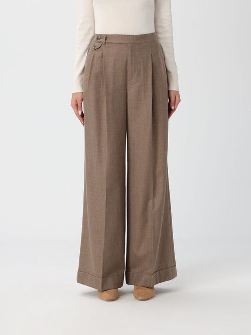 Pants Woman color Dove Grey