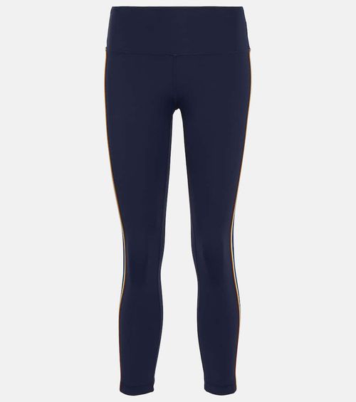 High-rise jersey leggings