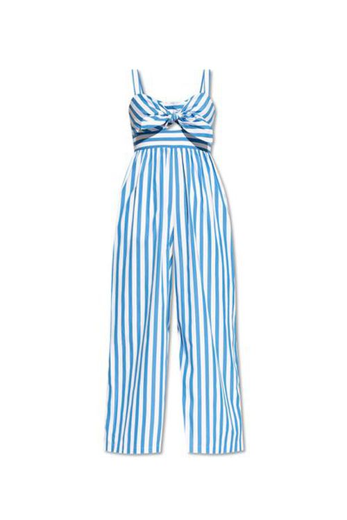 Kate Spade Striped Bow Detail Jumpsuit