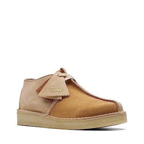 Clarks - Womens Desert Trek Shoes, Color Black Smooth