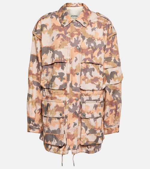 Elize printed cotton jacket