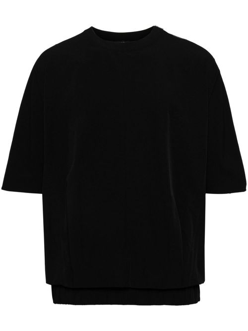 Volume cocoon T-shirt - Black