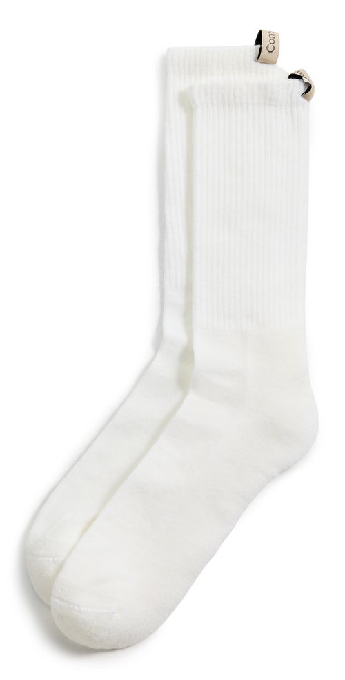 The Merino Tube Socks White