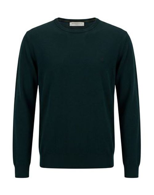 Man Sweater Deep teal Size 36 Virgin Wool