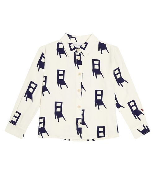 Bobo Choses Have A Seat cotton-blend shirt