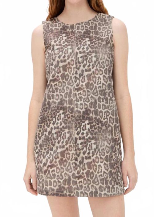 Ashley Mini Dress In Leopard