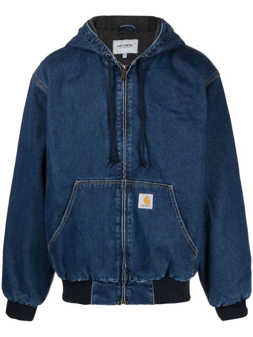 OG Active denim hooded jacket - Blue