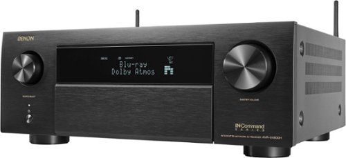 AVR-X4800H (125W X 9) 9.4-Ch. with HEOS and Dolby Atmos 8K Ultra HD HDR Compatible AV Home Theater Receiver with Alexa - Black