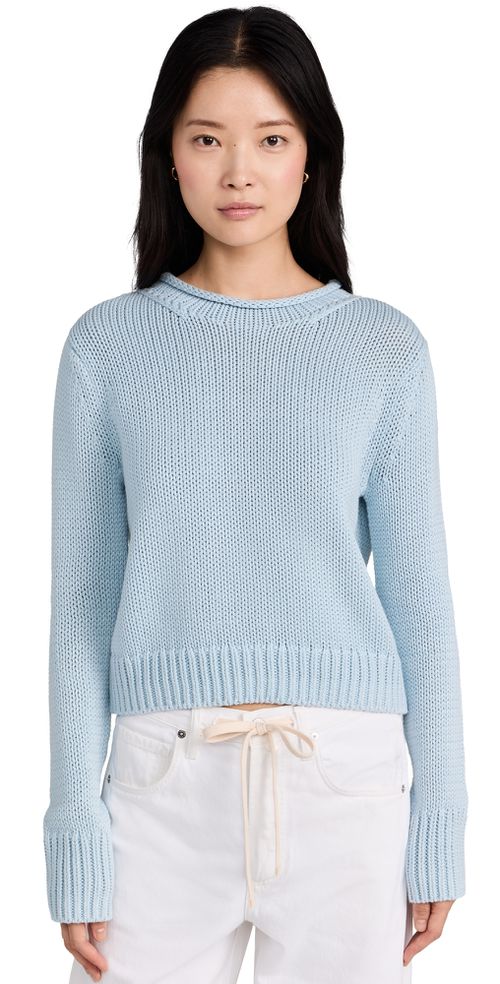 Solid Mini Marina Sweater Light Blue
