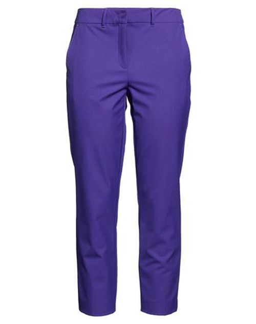 Woman Pants Purple Size 6 Polyester, Viscose, Elastane