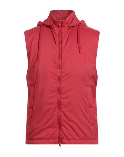 Man Vest Red Size 38 Polyamide