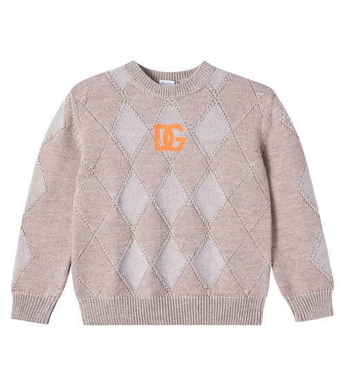 DG Intarsia wool sweater
