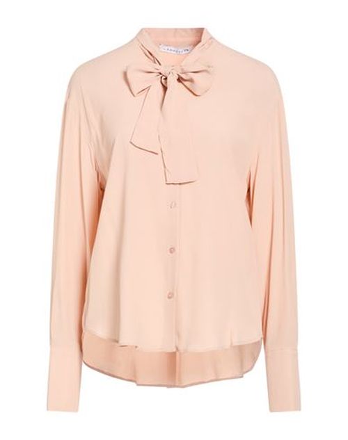 Caractère Woman Shirt Blush Size 12 Acetate, Silk