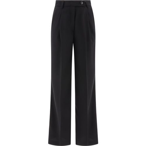 F.It Tailored Trousers With Pressed Crease