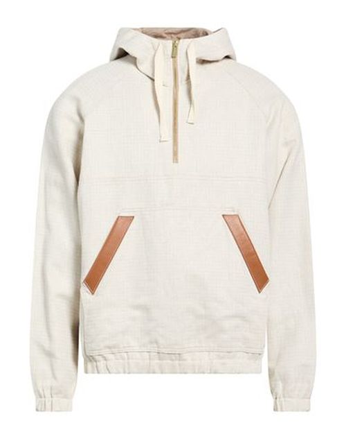 Drôle De Monsieur Man Jacket Beige Size XL Cotton, Linen