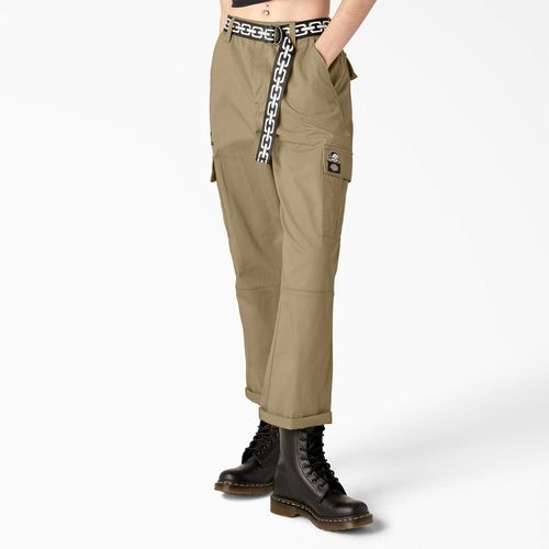 X Lurking Class Women's Relaxed Fit Cropped Cargo Pants