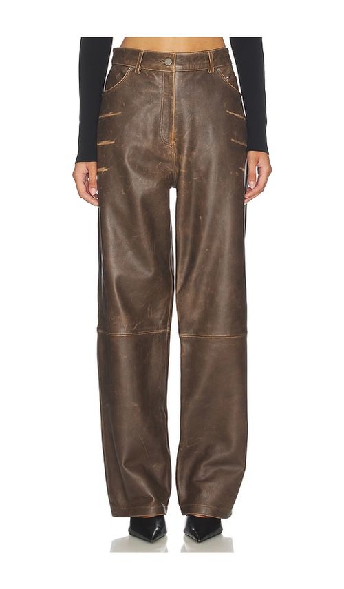 MANOKHI Mojave Pants in Brown. - L also in M