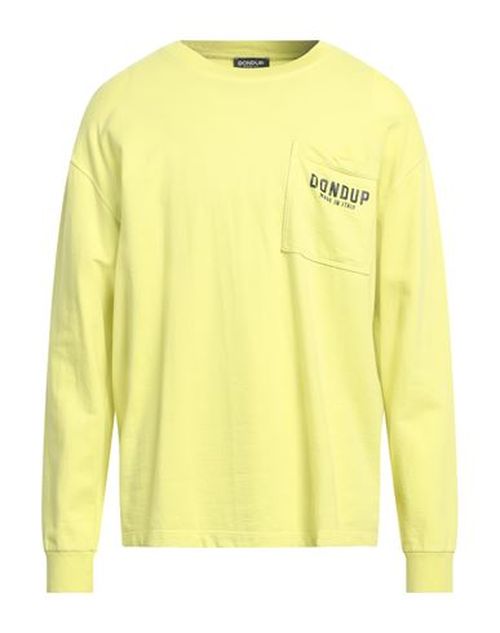 Dondup Man Sweatshirt Lime green Size L Cotton