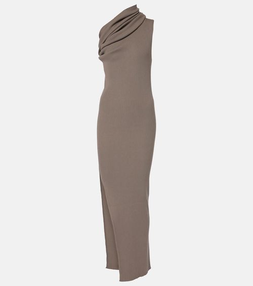 One-shoulder maxi dress