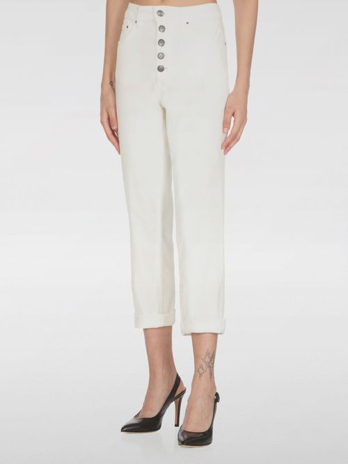 Pants Woman color White