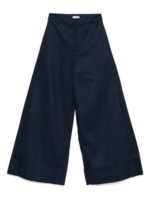 Diagnal trousers - Blue
