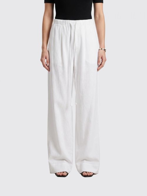 Pants Woman color Beige