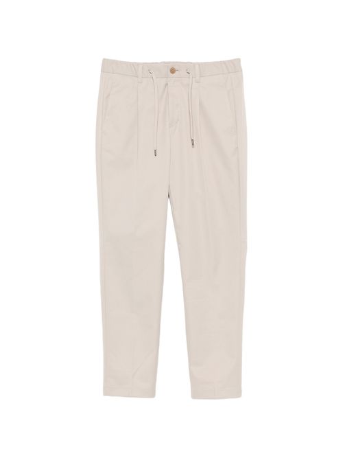 Men's Pleated Drawstring Trousers